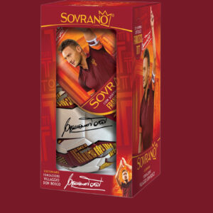 Sovrano Uovo - Latte TOTTI 150 g con Pallone